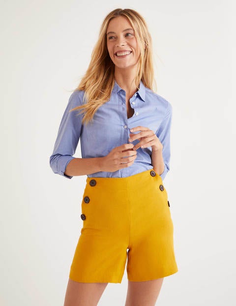Falmouth Linen Shorts - Tuscan Sun Falmouth Linen Shorts - Tuscan Sun