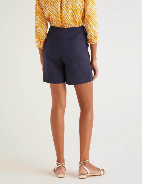 Falmouth Leinenshorts - Navy Falmouth Leinenshorts - Navy