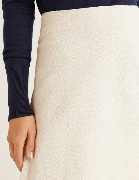 Catherick Textured Mini Skirt - Ivory Catherick Textured Mini Skirt - Ivory