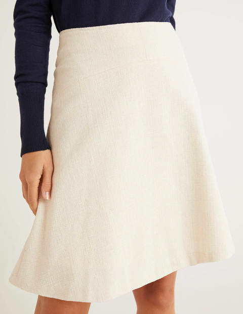 Catherick Textured Mini Skirt - Ivory Catherick Textured Mini Skirt - Ivory