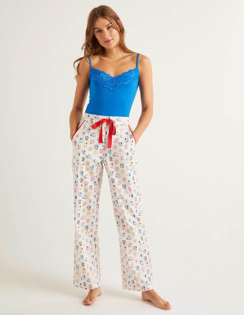 Phoebe Pyjamahose - Naturweiß/Kräftiges Blau, Rufus Phoebe Pyjamahose - Naturweiß/Kräftiges Blau, Rufus