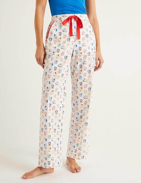 Phoebe Pyjamahose - Naturweiß/Kräftiges Blau, Rufus Phoebe Pyjamahose - Naturweiß/Kräftiges Blau, Rufus