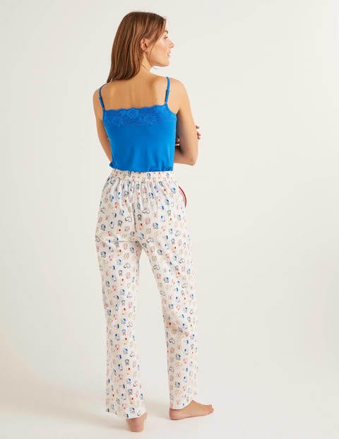Phoebe Pyjamahose - Naturweiß/Kräftiges Blau, Rufus Phoebe Pyjamahose - Naturweiß/Kräftiges Blau, Rufus