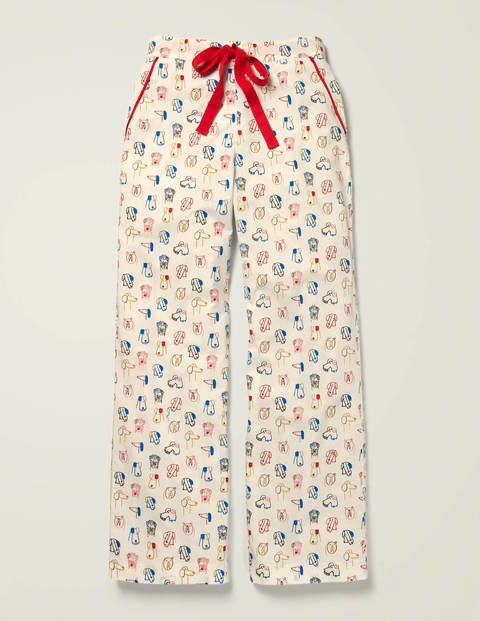 Phoebe Pyjamahose - Naturweiß/Kräftiges Blau, Rufus Phoebe Pyjamahose - Naturweiß/Kräftiges Blau, Rufus
