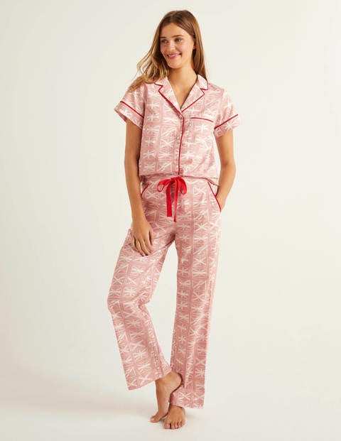 Phoebe Pyjamahose - Milchshake, Flaggen Phoebe Pyjamahose - Milchshake, Flaggen