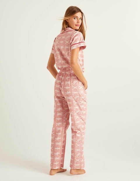 Phoebe Pyjamahose - Milchshake, Flaggen Phoebe Pyjamahose - Milchshake, Flaggen