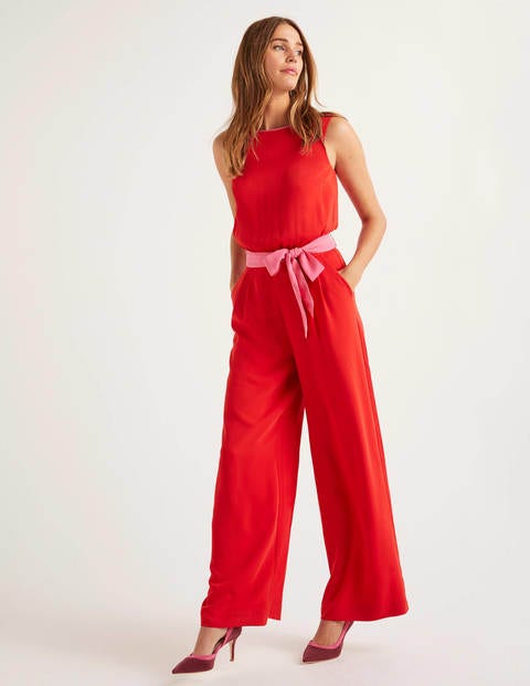Lottie Jumpsuit - Red/Pink Lottie Jumpsuit - Red/Pink