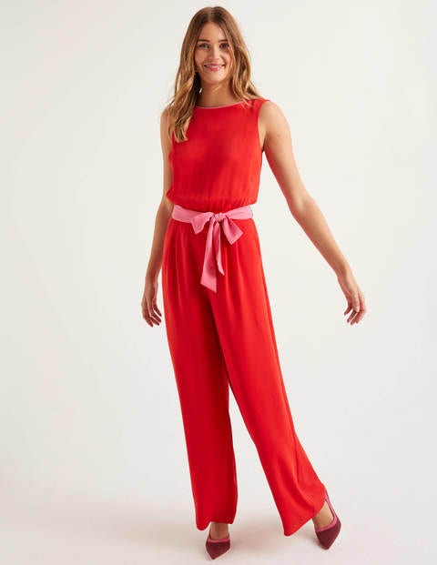 Lottie Jumpsuit - Red/Pink Lottie Jumpsuit - Red/Pink