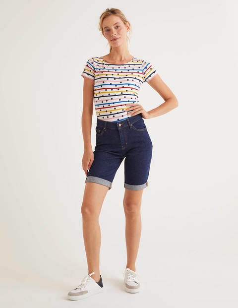 Kynance Denim-Shorts - Indigoblau Kynance Denim-Shorts - Indigoblau