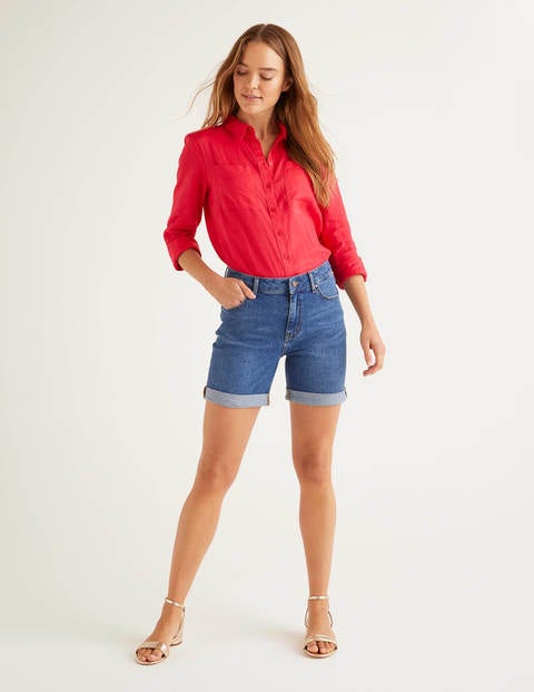 Kynance Denim Shorts - Mid Vintage Kynance Denim Shorts - Mid Vintage