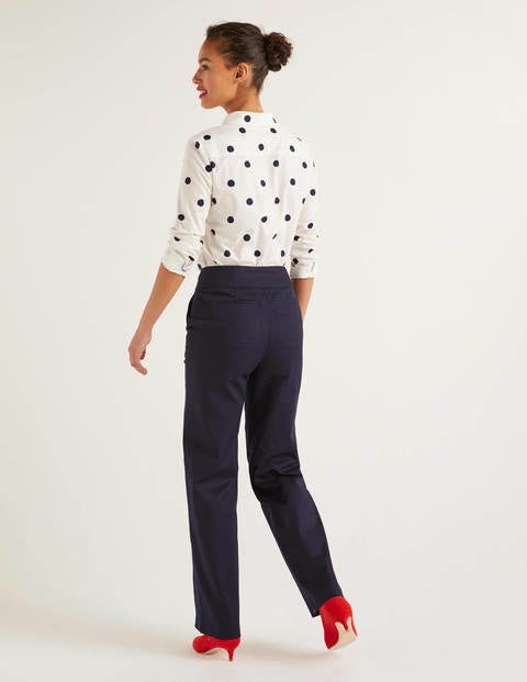 Greenwich Wide Leg Pants - Navy Greenwich Wide Leg Pants - Navy