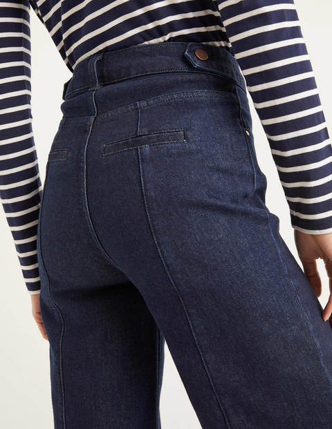 Front Line Wide Leg Jeans - Indigo Front Line Wide Leg Jeans - Indigo
