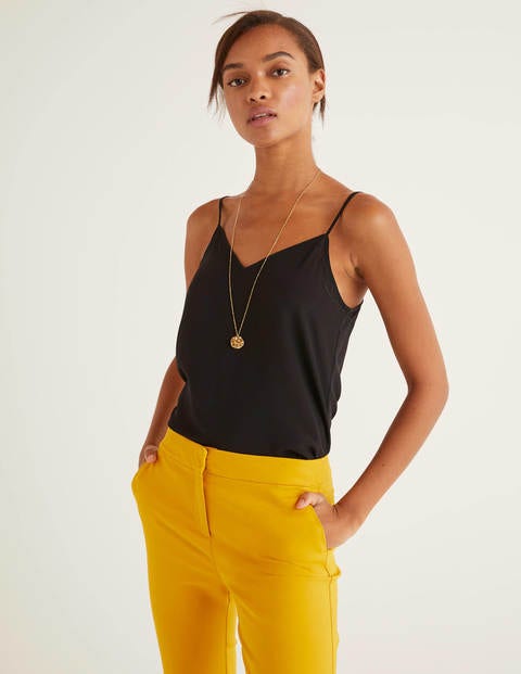 Silk Cami - Black Silk Cami - Black