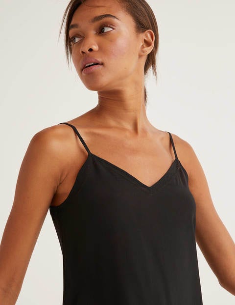 Silk Cami - Black Silk Cami - Black