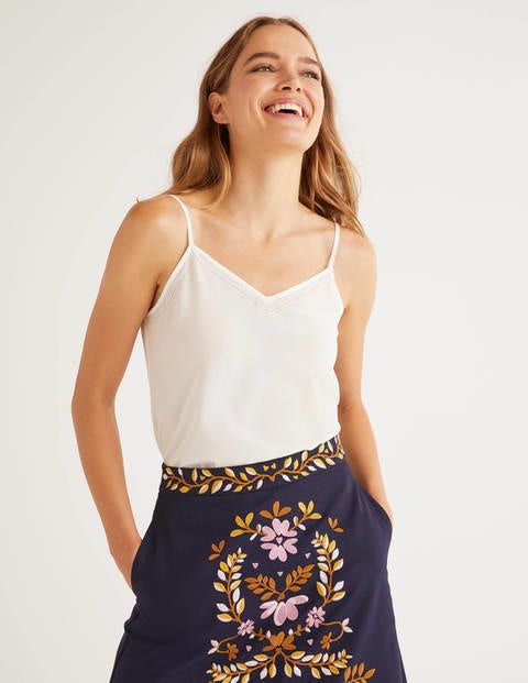 Silk Cami - Ivory Silk Cami - Ivory