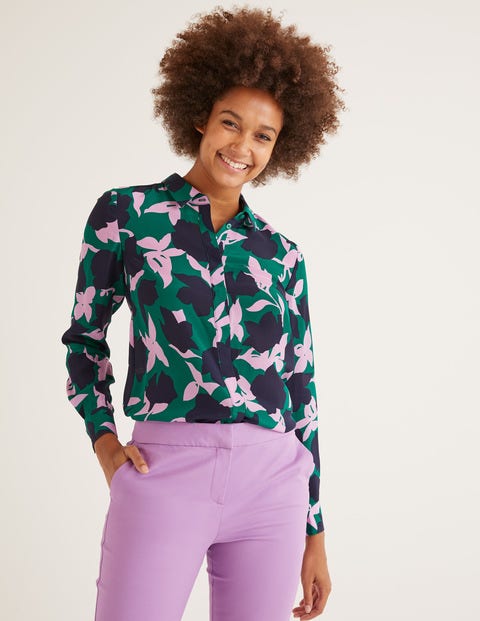 The Silk Shirt - Forest, Clematis The Silk Shirt - Forest, Clematis