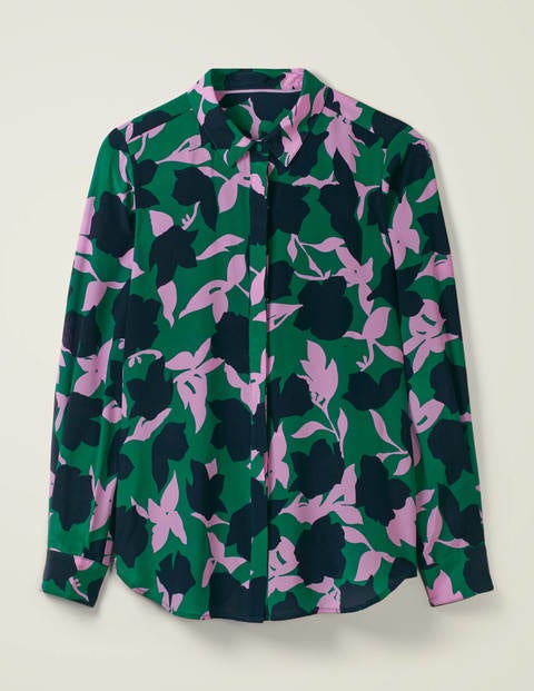 The Silk Shirt - Forest, Clematis The Silk Shirt - Forest, Clematis