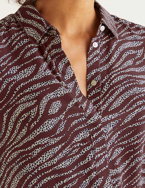 The Silk Shirt - Milkshake, Crown and Country The Silk Shirt - Milkshake, Crown and Country