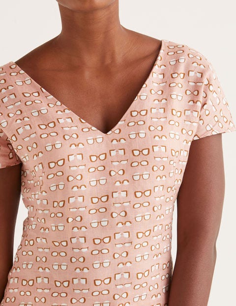 Top Alexandra En Lin - Milkshake, lunettes Top Alexandra En Lin - Milkshake, lunettes