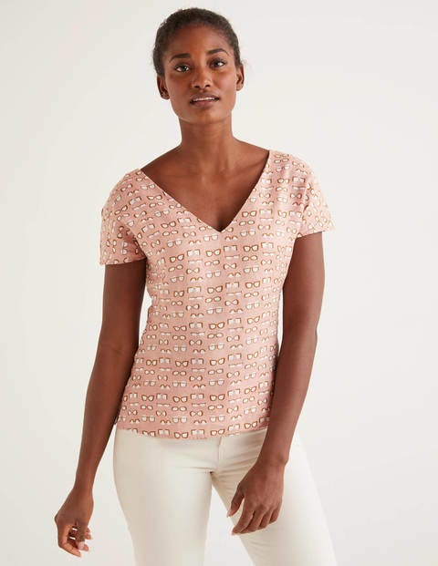 Alexandra Linen Top - Milkshake, Lunettes Alexandra Linen Top - Milkshake, Lunettes