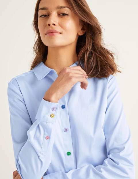 Grace Shirt - Oxford Blue Grace Shirt - Oxford Blue