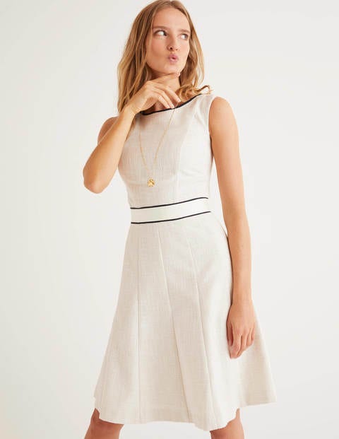 Matilda Textured Dress - Ivory Matilda Textured Dress - Ivory