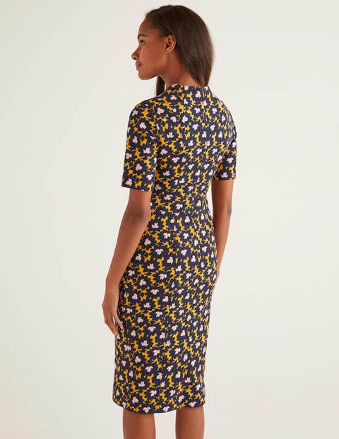 Louise Textured Dress - Tuscan Sun, Bloom Stamp Louise Textured Dress - Tuscan Sun, Bloom Stamp