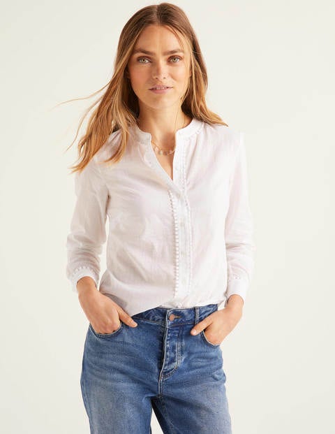 Mirabelle Blouse - White Mirabelle Blouse - White