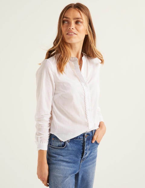 Mirabelle Blouse - White Mirabelle Blouse - White