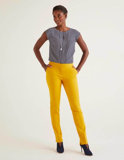 Pleat Front Top - Navy and Ivory, Ticker Pleat Front Top - Navy and Ivory, Ticker