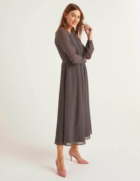 Erica Dress - Black, Ticker Erica Dress - Black, Ticker