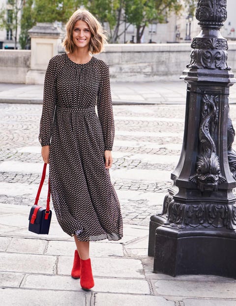 Erica Dress - Black, Ticker Erica Dress - Black, Ticker