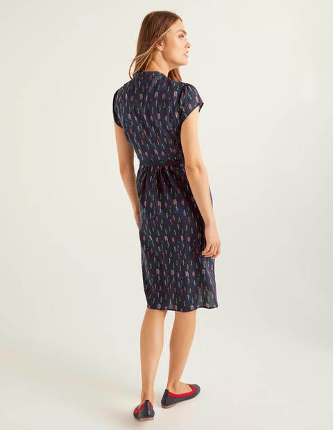 Clare Hemdblusenkleid - Französisches Navy, Damen Clare Hemdblusenkleid - Französisches Navy, Damen