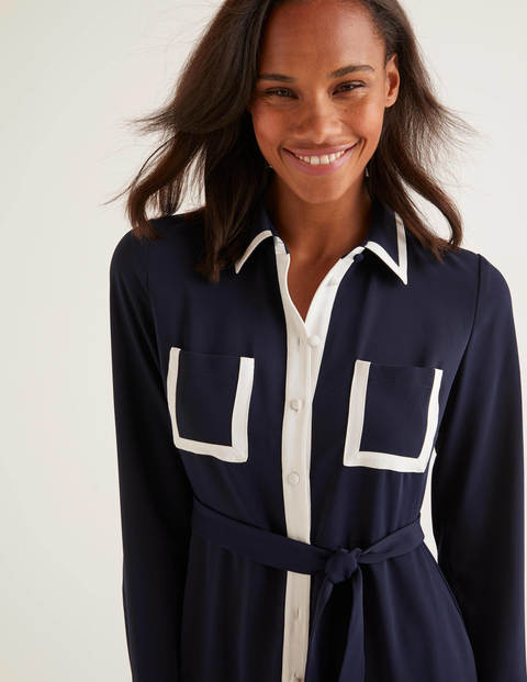 Rachel Shirt Dress - Navy Rachel Shirt Dress - Navy