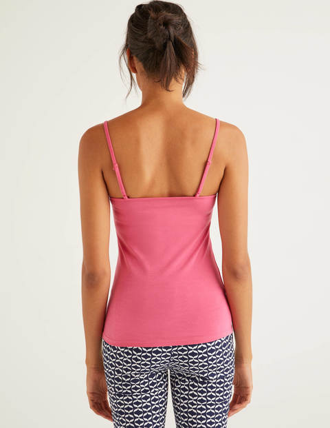 Plain Cami - Bright Camellia Plain Cami - Bright Camellia