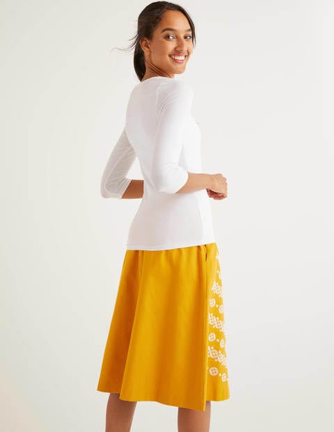 Double Layer Front Top - White Double Layer Front Top - White