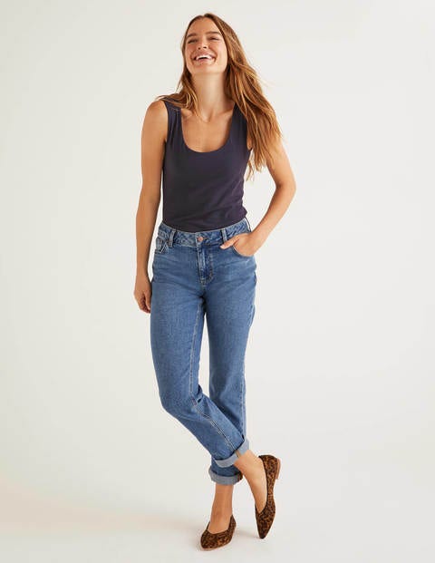 Double Layer Tank - Navy Double Layer Tank - Navy