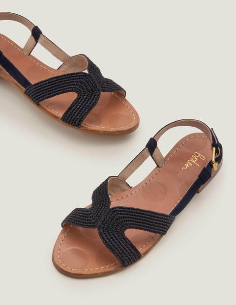 navy sandals au