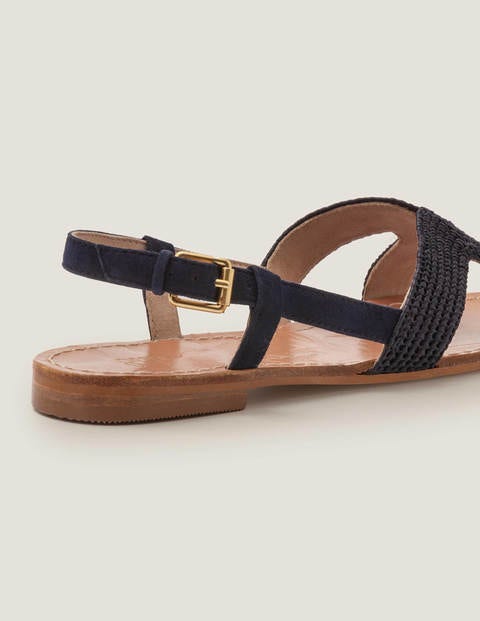 navy sandals au