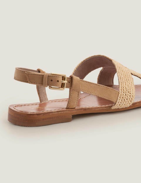 Katrina Raffia Sandals - Natural Katrina Raffia Sandals - Natural