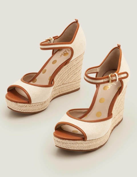 Philippa Espadrille Wedges - Natural/Tan Philippa Espadrille Wedges - Natural/Tan