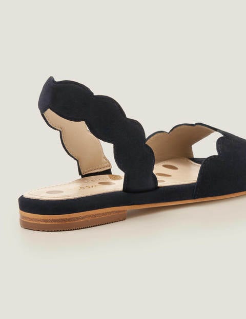 Estella Slingback Sandals - Navy Estella Slingback Sandals - Navy