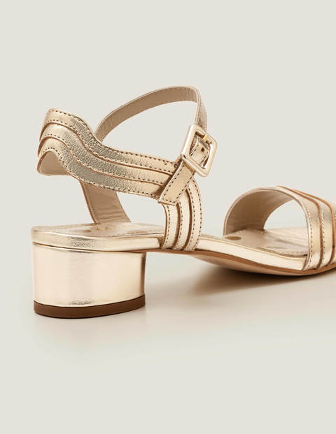 boden gold sandals