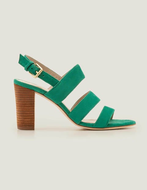 green strappy sandals uk