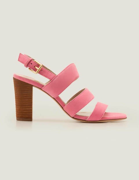 Samantha Heeled Sandals - Bright Camellia Samantha Heeled Sandals - Bright Camellia