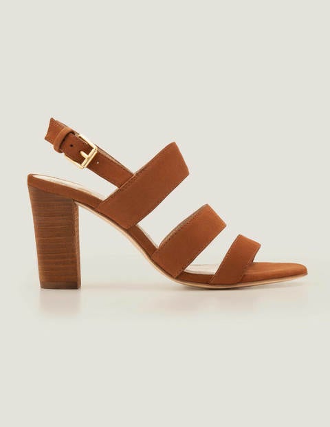 Samantha Heeled Sandals - Tan Samantha Heeled Sandals - Tan