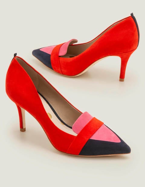 red box heels