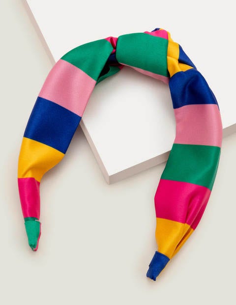 Knotted Headband - Multi Stripe Knotted Headband - Multi Stripe