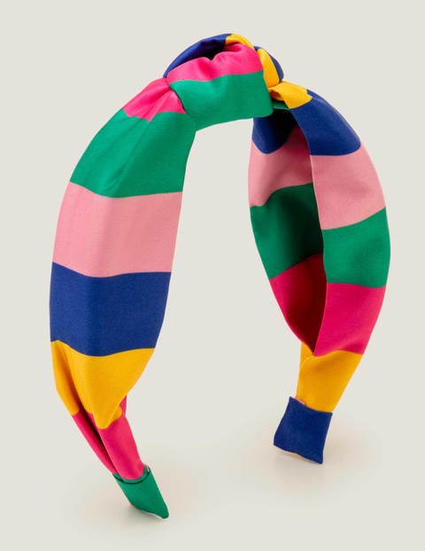 Knotted Headband - Multi Stripe Knotted Headband - Multi Stripe