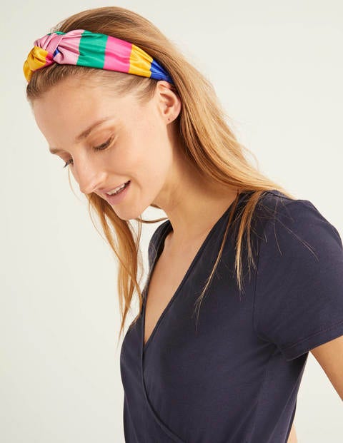 Knotted Headband - Multi Stripe Knotted Headband - Multi Stripe